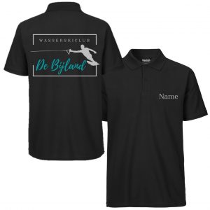 WSC Polo-Shirt für Herren Schwarz